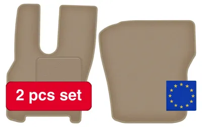 Image de Tapis de voiture, tapis de sol luxueux, coupe sur mesure, beige