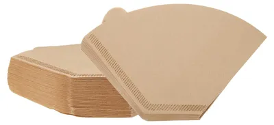 Kaffeefilter 100 Stück, Kegel Größe 102, ungebleicht, braun