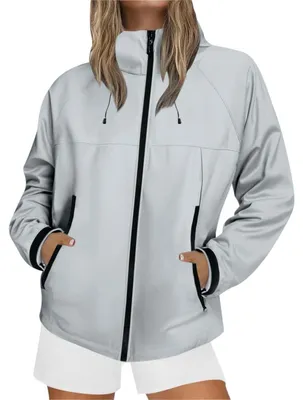 Produktbild von Damen Outdoorjacke Wasserdicht und Funktional für den Frühling