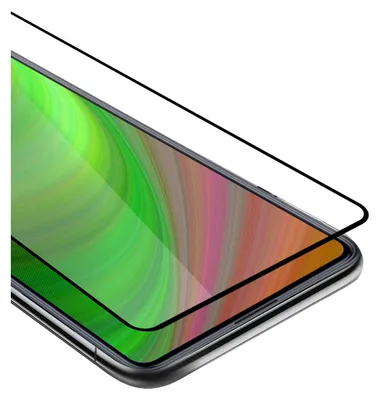 Produktbild von Cadorabo Panzerfolie für Huawei P Smart Pro Schutzfolie in Schwarz Vollbild Folie Tempered Display Schutzglas