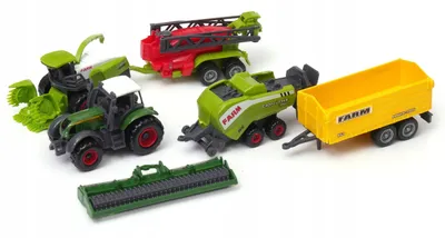 Produktbild von Dromader Mała Farma Traktoren und Landmaschinen Spielset