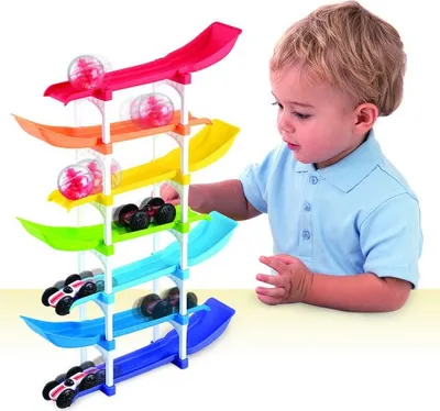 Produktbild von Kinder-Achterbahn mit einem Spielzeugauto