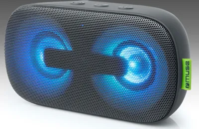 Image de Enceinte nomade bluetooth noir - Muse - M370DJ -