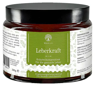 Produktbild von Waldkraft Leberkraft – Kräutermischung für Hund & Katze