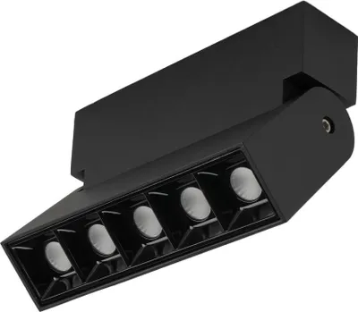 Produktbild von Spot Strahler LED Aluminium verstellbar Schwarz länglich 3000 K warmweißes Licht 600 lm Modern Lampe