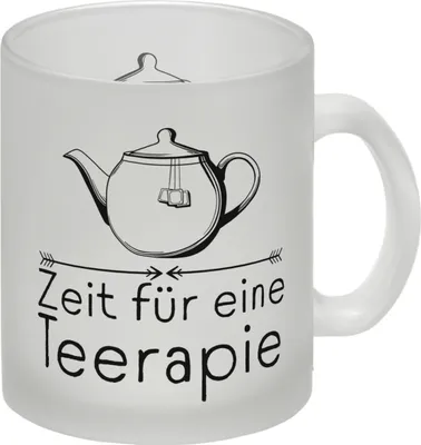 Produktbild von Zeit für eine Teerapie Glas Tasse
