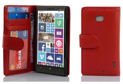 Obrázok produktu pre Cadorabo DE-101155, Nokia, Nokia Lumia 929 / 930, Červená