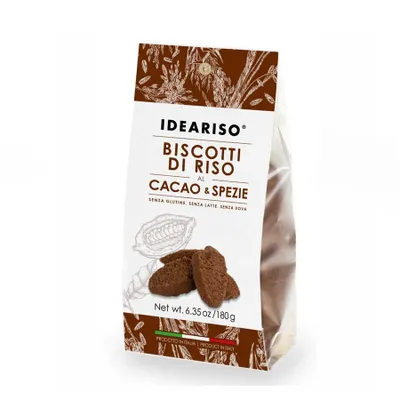 Obrázok produktu pre Ryžové sušienky s kakaom, 180 g