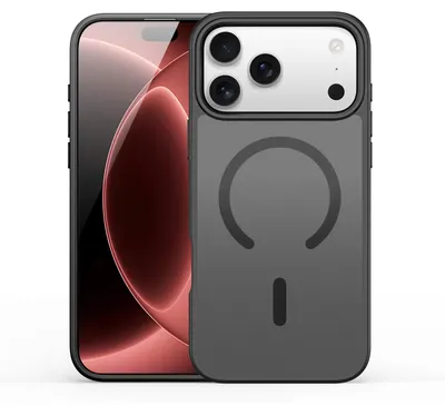 Imagen del producto de Funda para iPhone 18 Pro / 17 Pro - Serie Yind de Dux Ducis - Cubierta trasera transparente mate - Compatible con MagSafe - Color