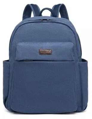 Zdjęcie produktu dla Plecak Miejski Damski Canvas Granatowy Bossi