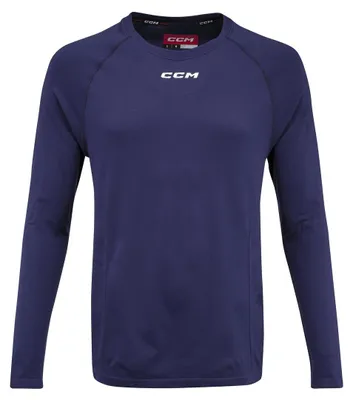 Produktbild von T-Shirt CCM Training Longleeve Senior navy XL