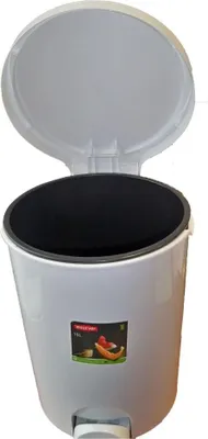 Image de Poubelle à pédale Curver 15l 15l /blanc