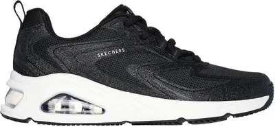 Produktbild von Skechers Tres-Air Uno Glit-Airy Black Knit/ White Größe EU 42