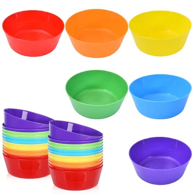 24er-Set Kunststoffschalen 300 ml, spülmaschinen- und mikrowellengeeignet