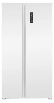 Produktbild von Bomann Side by Side Kühl Gefrierkombination mit Total No Frost und 442L Nutzinhalt, Kühlschrank mit MultiAirflow-Technologie - SBS 7344 weiß