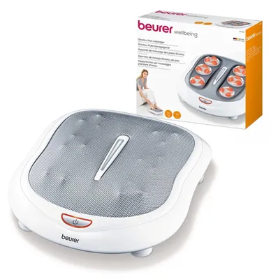Obrázek produktu pro BEURER masážní přístroj na nohy Shiatsu 50W 2ks infračervená LED 18hlavový ws FM 60