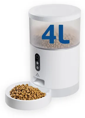 Productafbeelding van TAISSU - Automatische voerdispenser - 4 liter - 3MP camera, WiFi en app - Voerautomaat