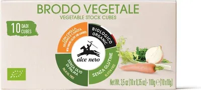 Obrázok produktu pre VÝVAR -ZELENINOVÁ KOCKA (10 x 10 g) 100 g - ALCE NERO