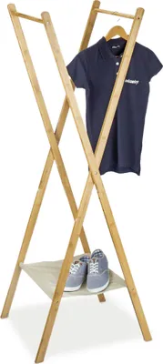 Obrázok produktu pre bambusový stojan na oblečenie relaxdays
