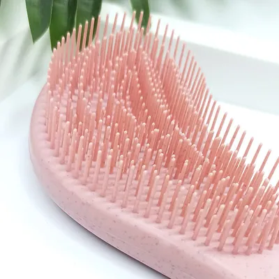 Zdjęcie produktu dla Szczotka BIO do włosów Mini biodegradowalna YEYE Różowy