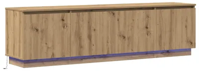 Image de vidaXL Armoire TV Chêne Artisan 180 x 38 x 49 cm Bois composite