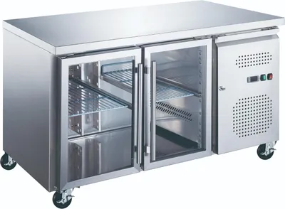 Immagine prodotto di Maxima - Tavolo gastrofrigorifero - 136 cm - 2 porte in vetro