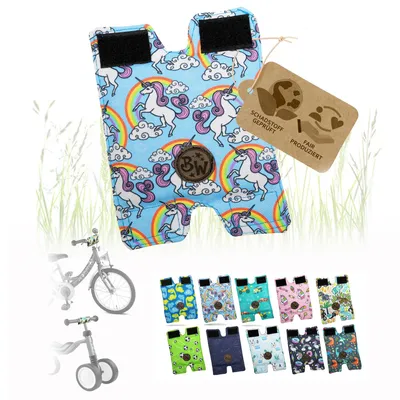 Produktbild von BambinIWelt Lenkerpolster, Lenkerschutz für Roller, Scooter, Fahrrad, Laufrad, Dreirad, für Puky Modelle, Modell 4 groß
