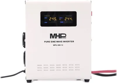 Obrázek produktu pro MHPower záložní zdroj WPU-500-12, UPS, 500W, čistý sinus, 12V