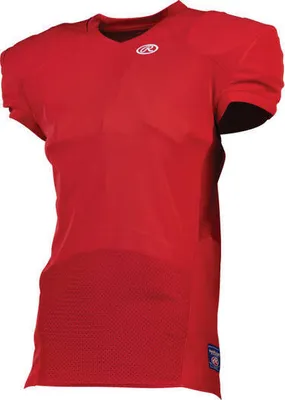 Produktbild von Rawlings YFJHD HMR-D Pro Cut Jugend Shirt M Scarlet Kompression American Football Spiel Jersey
