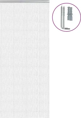 Obrázok produktu pre Záves na dvere 90x212 cm hliník