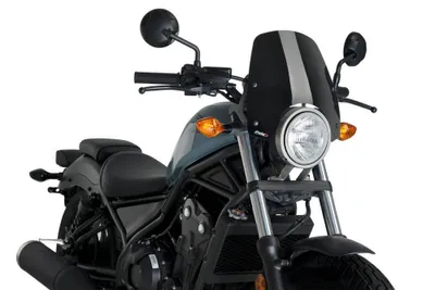 Produktbild von Motorrad-Windschutzscheibe Puig Sport New Generation schwarz