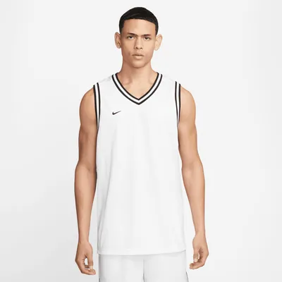 Produktbild von Nike DNA DF Herren Basketballtrikot - Weiß/Schwarz Weiß/Schwarz M
