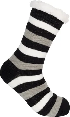 Produktbild von styleBREAKER Uni ABS Stoppersocken mit Streifen Muster, warme ABS-Socken, Größe 35-42 EU / 5-10 US / 4-8 UK 08030009