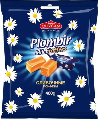 Produktbild von Plombir Milchtoffees 400g