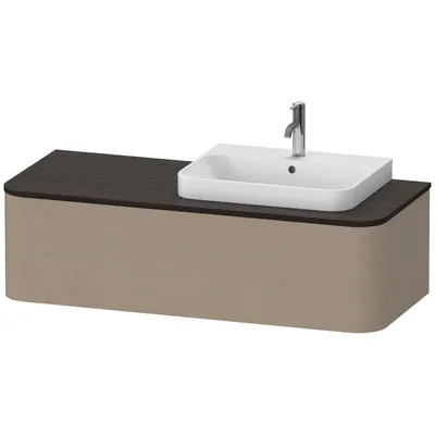Produktbild von DURAVIT HP4942R7575 WTU HappyD2+ wandh.,354x1300x550mm