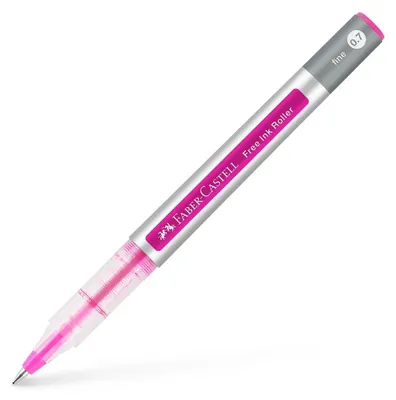 Produktbild von Faber-Castell Tintenroller Free Ink pink 0.7mm