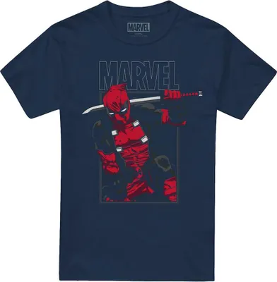 Produktbild von Deadpool - T-Shirt für Herren TV769 (L) (Marine)