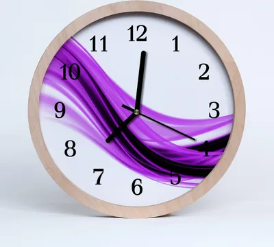 Produktbild von Holzuhr 20fi cm wanduhr - Kunst Abstrakte Kunst