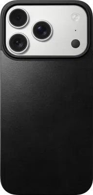 Produktbild von Nomad Magnetische Horween Leder Back iPhone 17 Pro – Entwickelt Einzigartige Patina – Sichere MagSafe und Mikrosaugbefestigung – Kompatibel mit MagSafe und Qi2 Laden