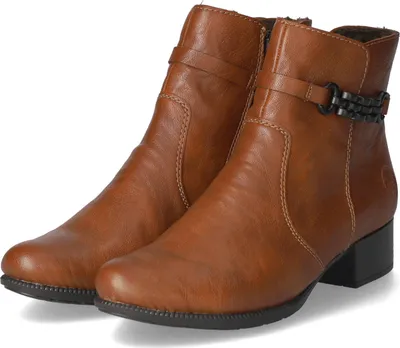 Produktbild von Rieker Stiefeletten Damen Kunstleder Braun Größe: 40