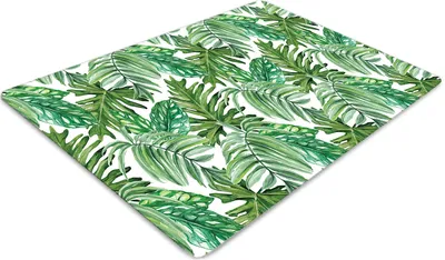 Produktbild von Stuhlunterlage Bürostuhlunterlage 120 cm x 90 cm Bodenmatte Bürostuhlunterlage - Urwald