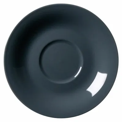 Produktbild von Ritzenhoff & Breker Jumbo Kaffeeuntertasse Doppio, Kaffee Untertasse, Untere, Untersetzer, Porzellan, Anthrazit, Ø 17 cm, 430257