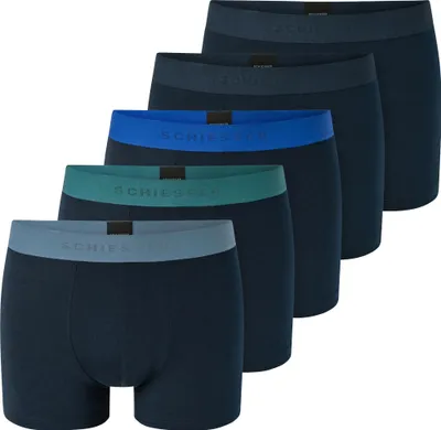 Produktbild von Schiesser Herren Boxershorts 95/5 Organic Baumwolle | 5er Pack | 7851