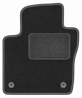 Produktbild von Fahrermatte Velours für Volkswagen Jetta VI 2010-2018 (Limousine/Kombi/Variant) – 1-tlg, Graphit, passgenau – Wielganizator LUX