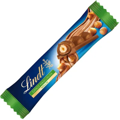 Produktbild von Lindt Ganze Haselnuss Vollmilch Riegel 35g