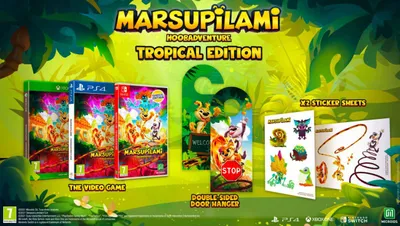 Obrázek produktu pro Marsupilami: Hoobadventure Tropical Edition (Switch)