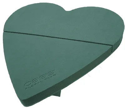 Produktbild von OASIS® BIOLINE® Herz Mia - 52 x 52 x 5 cm - mit Holzunterlage