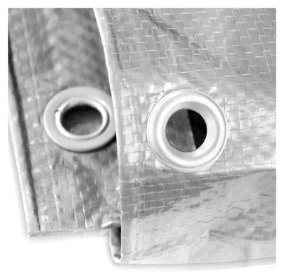 Produktbild von 0,48€/m² 10 x 12 Meter (120qm) 120g/qm Gewebe Wasserdichte Abdeckplane