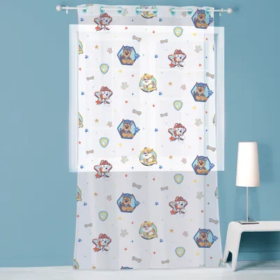 Produktbild von Schlaufenschal Paw Patrol  140 x 240 cm Gardine Vorhang Fertiggardine