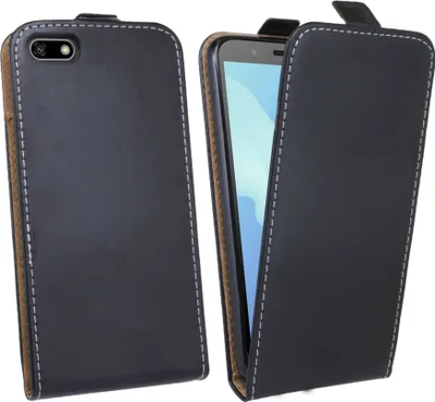 Produktbild von Honor 7S Handyhülle Tasche Flip Case Smartphone Schutzhülle Schwarz